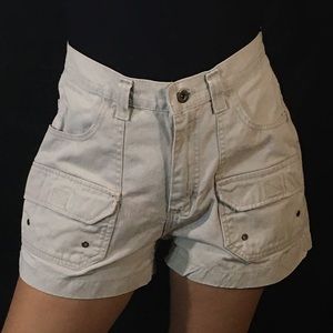 Lee dungarees khaki shorts